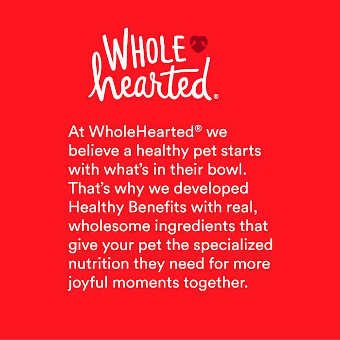 WholeHearted Grain Free All Life Stages Beef & Pea Formula Dry Dog Food - Healthber
