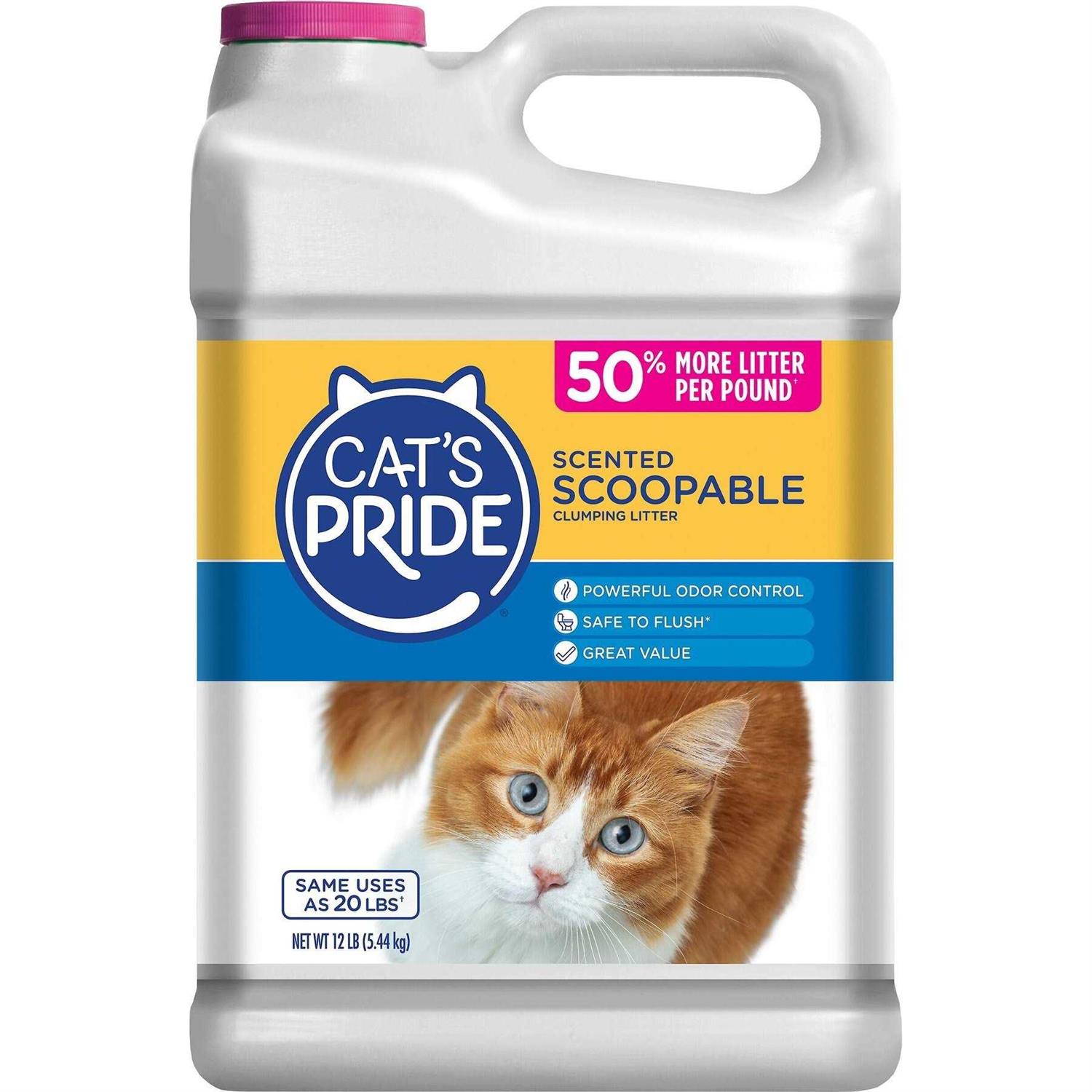Cats Pride Scoopable Scented Lightweight Clumping Cat Litter - Healthber