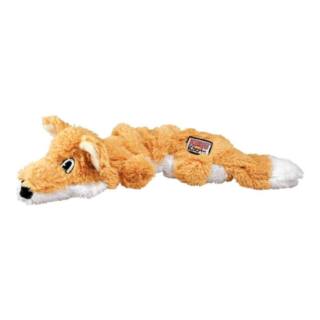 Kong Scrunch Knots Squirrel Dog Toy - Healthber
