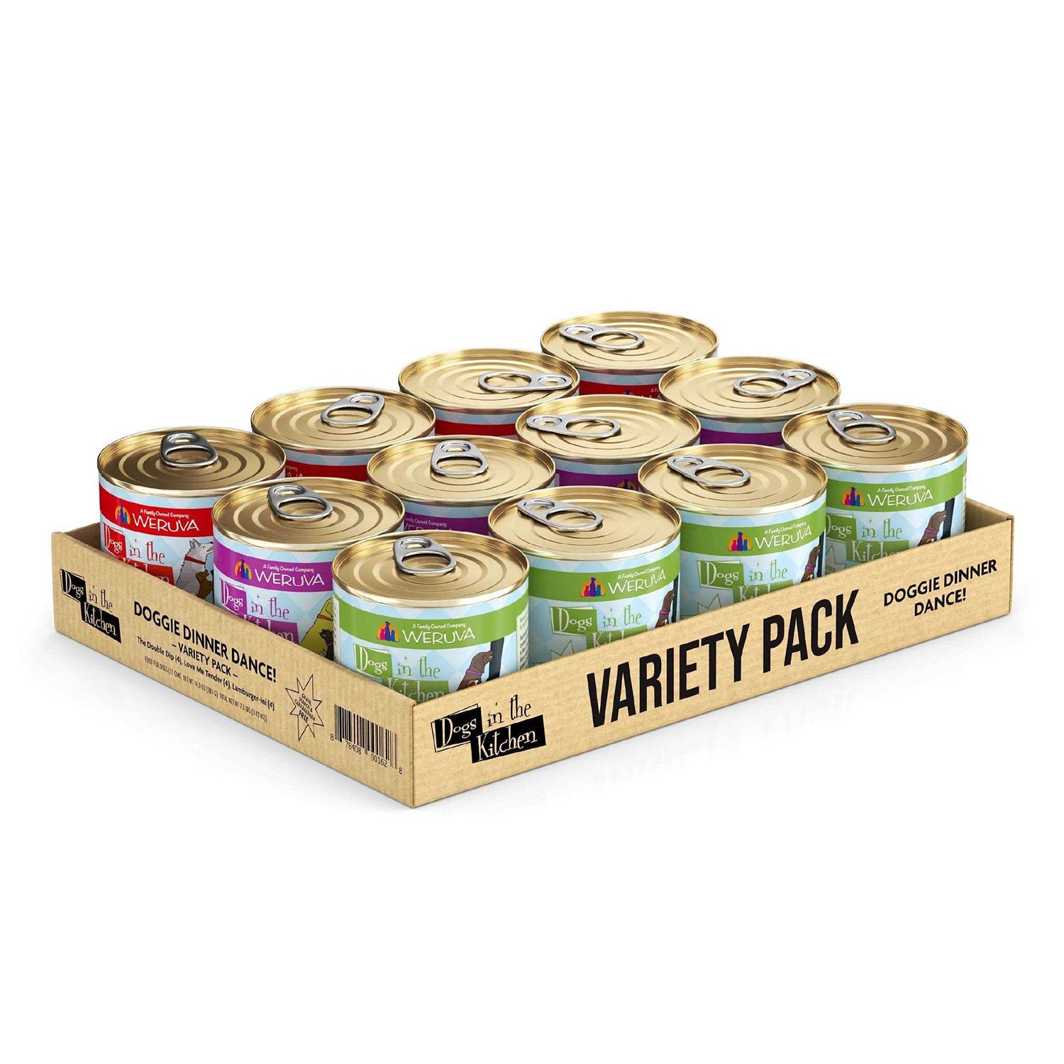 Weruva Dogs in the Kitchen Variety Doggie Dinner Dance Canned Dog Food - Healthber