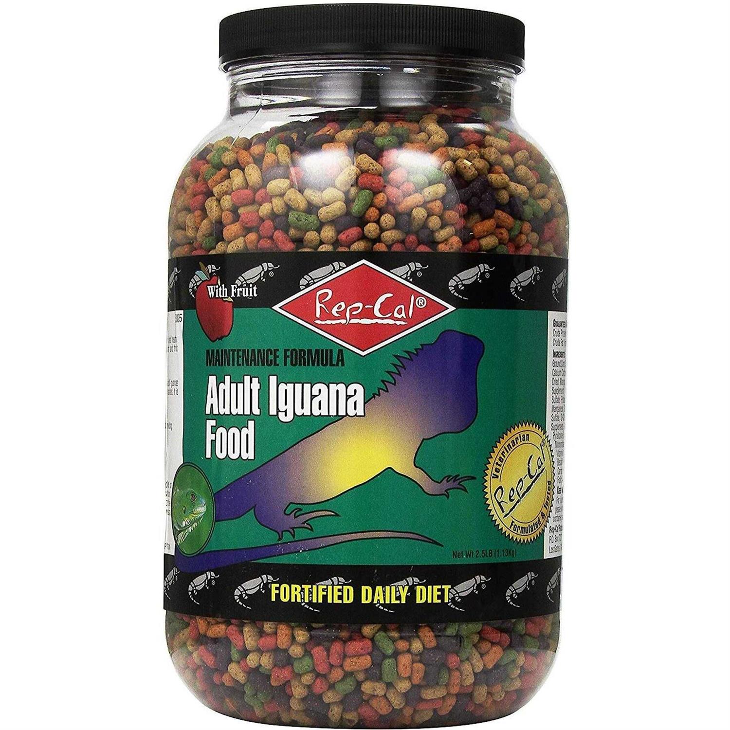 Rep Cal Adult Iguana Food - Healthber