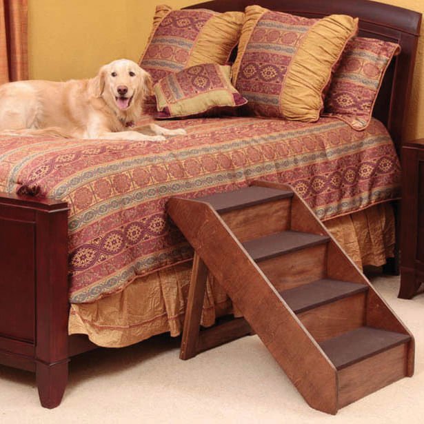 PupStep Wood Stairs, Extra Large - Healthber