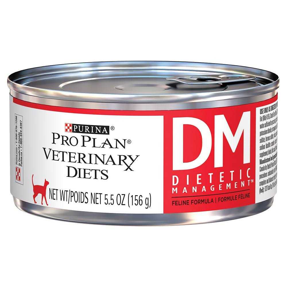 Purina Pro Plan Veterinary Diets DM Dietetic Management Feline Formula Wet Cat Food - Healthber