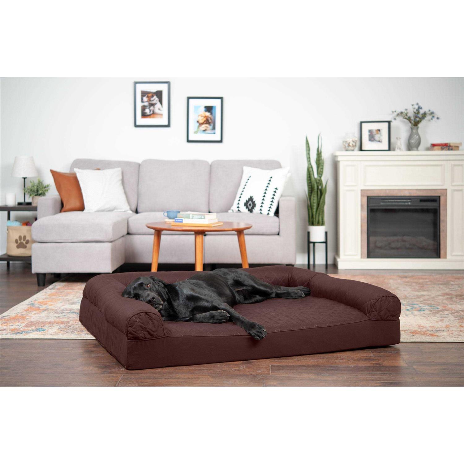 FurHaven Pet Quilted Sofa Dog Bed - Healthber