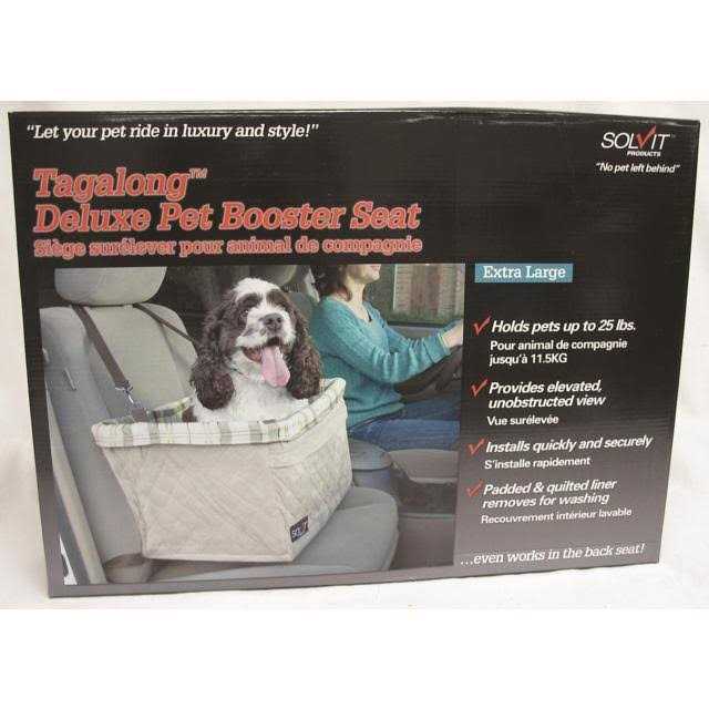 PetSafe Happy Ride Quilted Booster Seat - Healthber