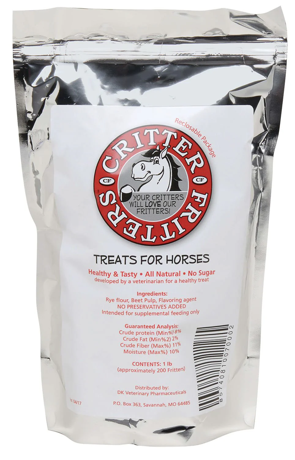 Critter Fritters Treats for Horses - Healthber