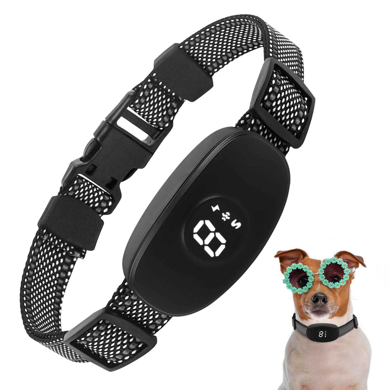 Bebang Bark Collar for Dogs 3 Modes Beep Vibration Shock Dog Bark Collar for Small Medium Large Dogs in Humane Effective Methods - Healthber