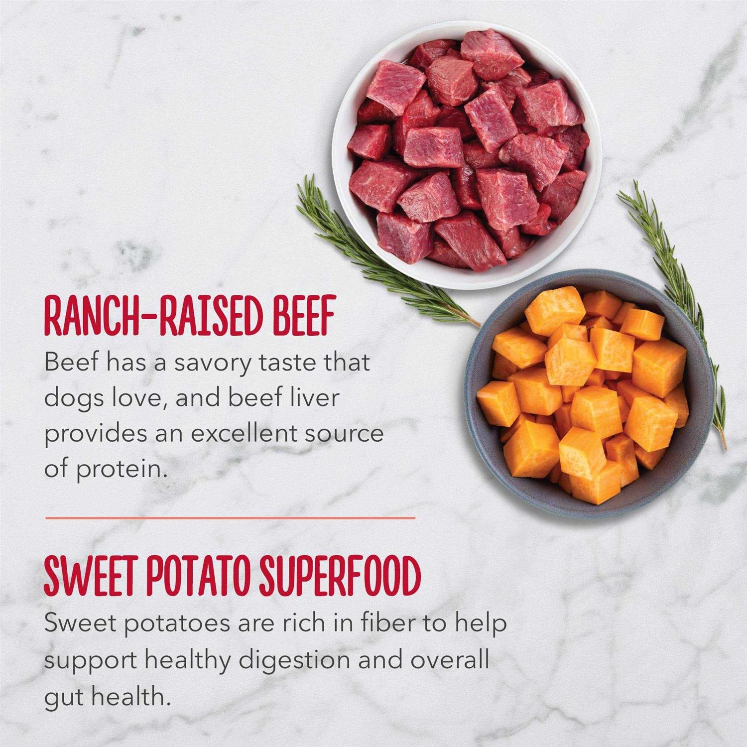 Acana Crunchy Biscuits High-Protein Beef Liver Recipe Dog Treats - Healthber