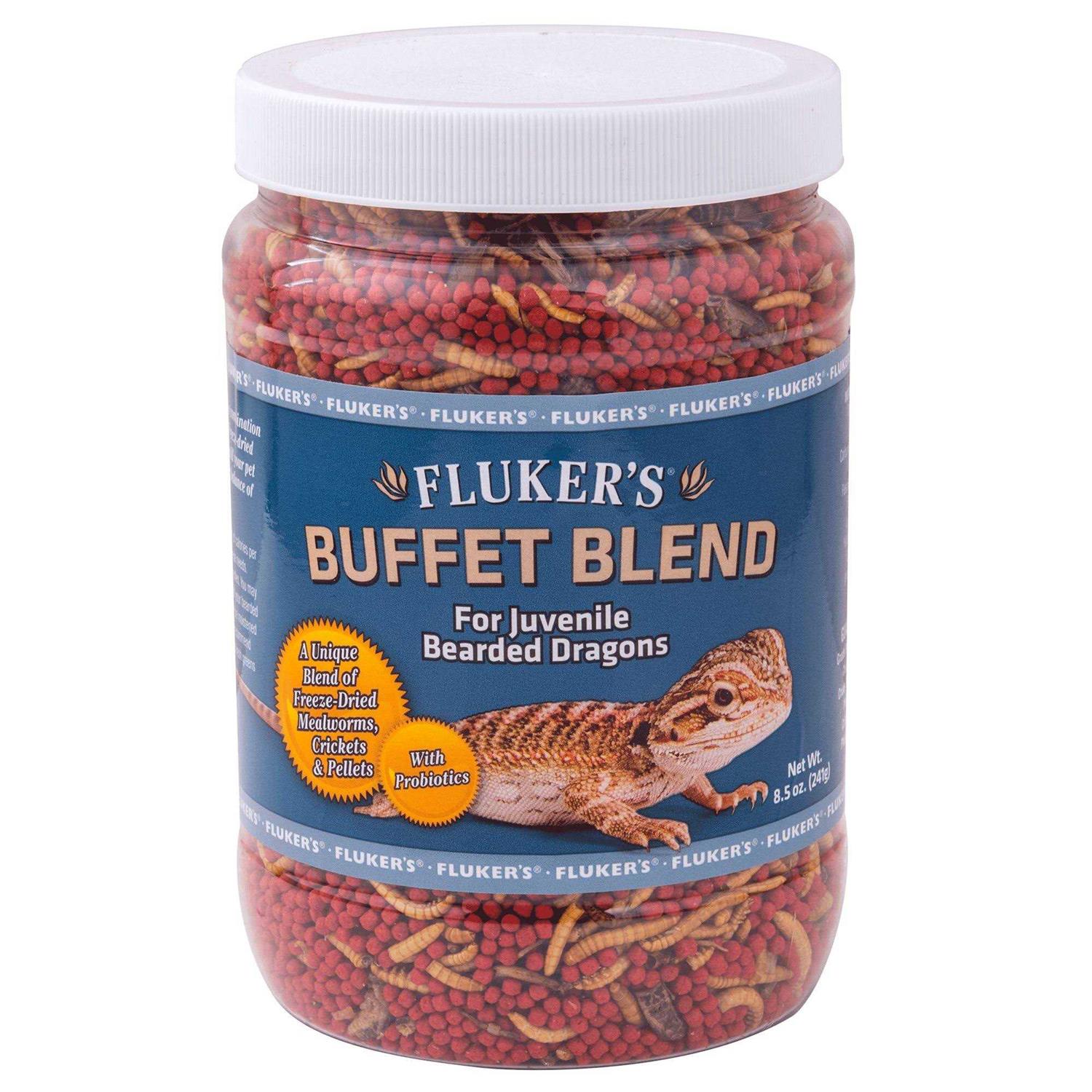 Fluker’s Fluker Buffet Blend Bearded - Healthber