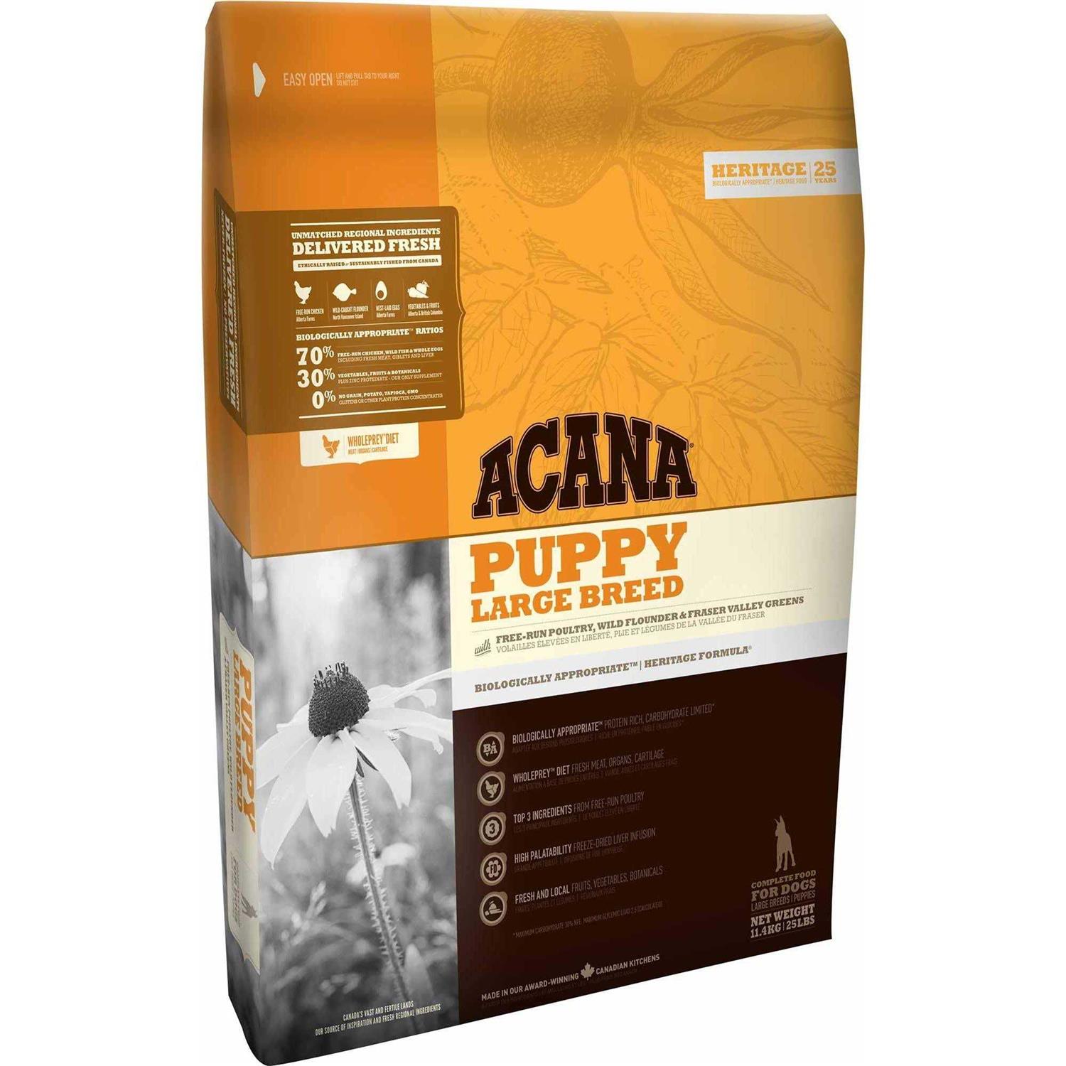 Acana Heritage Puppy Large Breed - Healthber