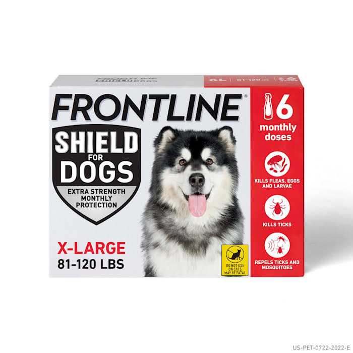Frontline Shield for Dogs Flea & Tick Treatment - Healthber