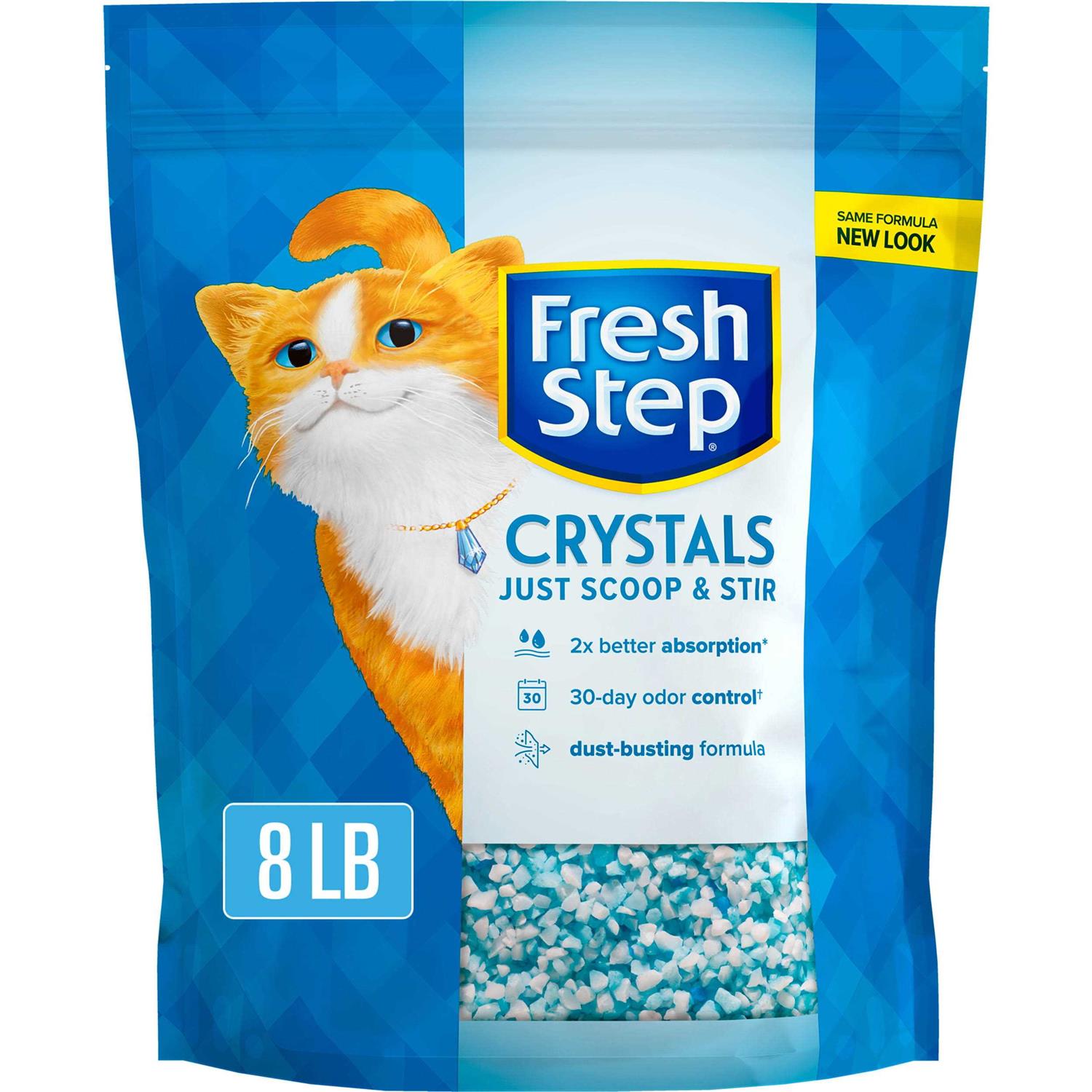 Fresh Step Crystals Premium Cat Litter - Healthber