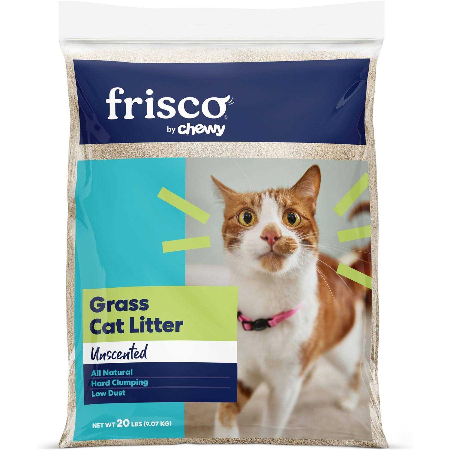 Frisco Natural Clumping Grass Cat Litter - Healthber