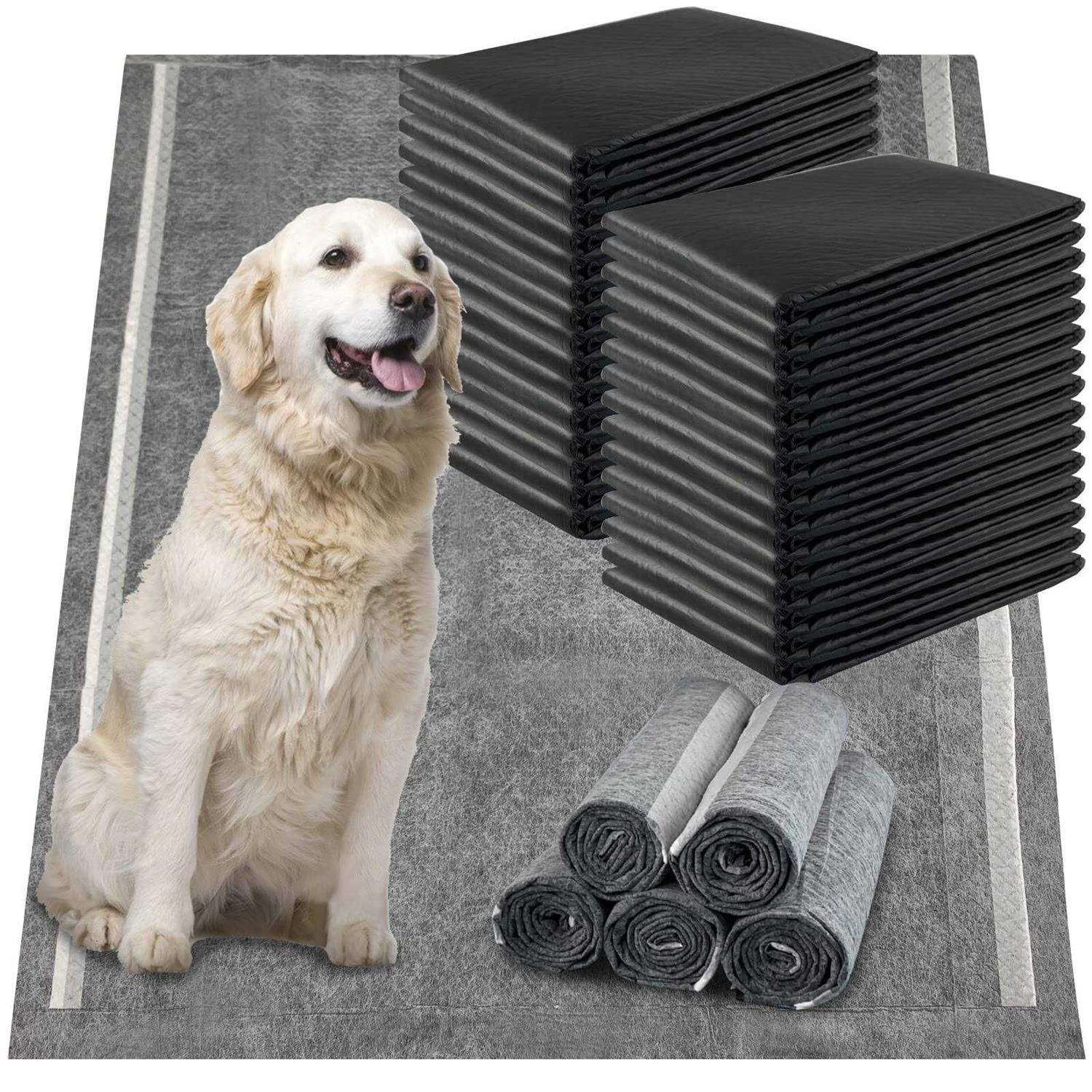 Dogcator Charcoal Puppy Pads Extra Large Activated Dog Pee Pads - Healthber