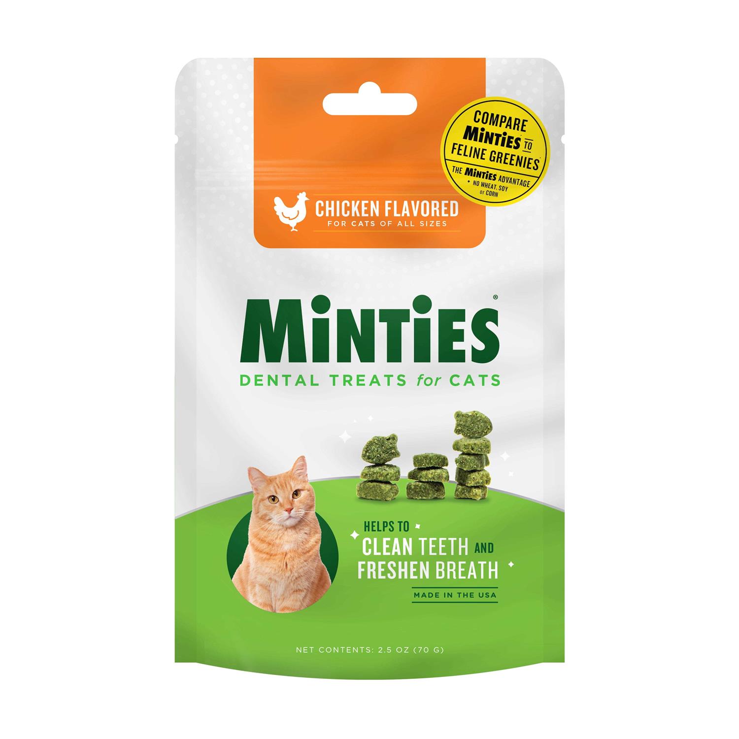 VetIQ Minties Dental Treats for Cats - Healthber