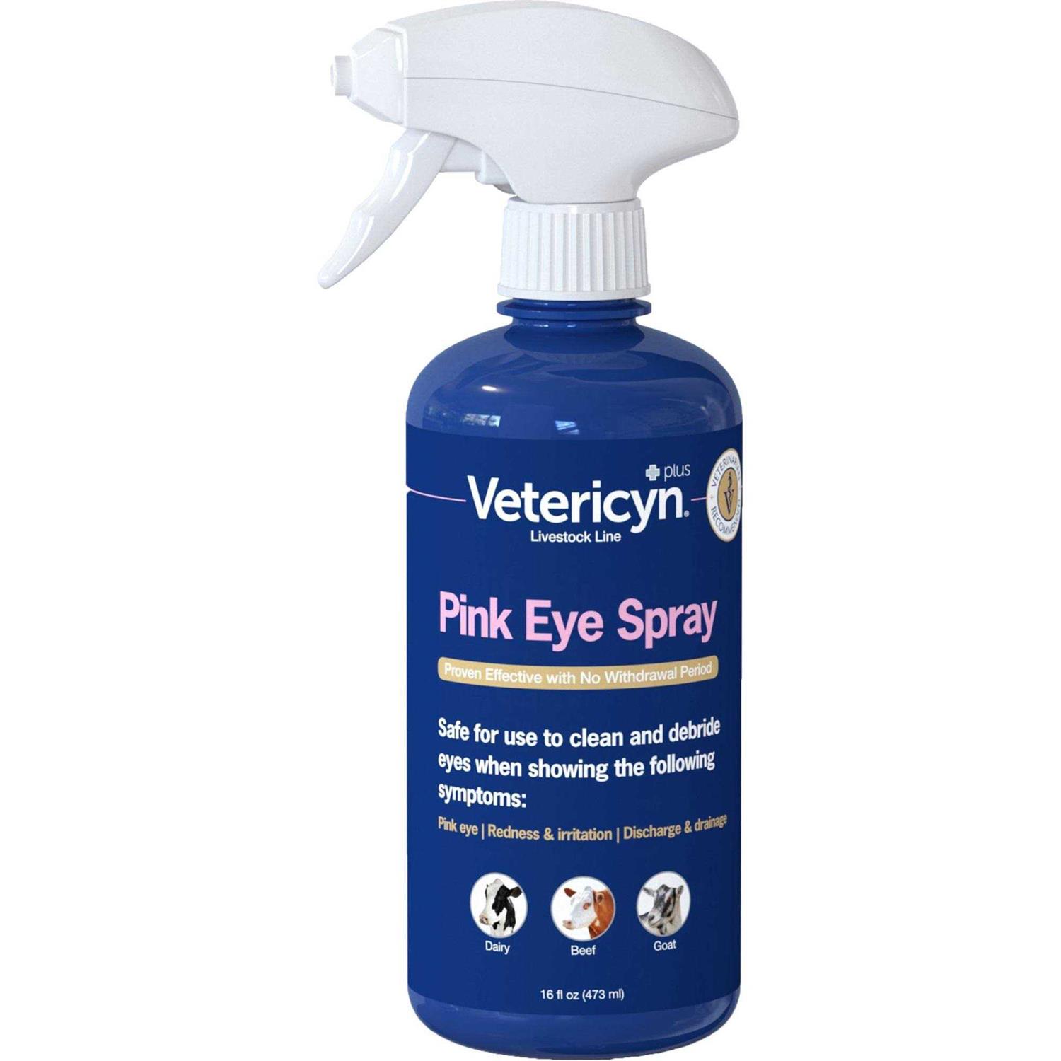 Vetericyn Plus Pink Eye Spray - Healthber