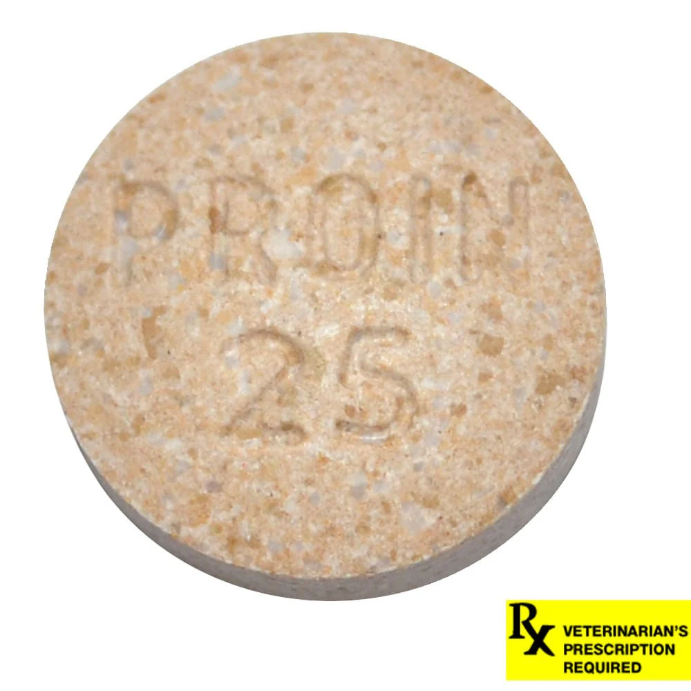 Rx Proin (phenylpropanolamine hydrochloride) Chewable Tablets for Dogs - Healthber
