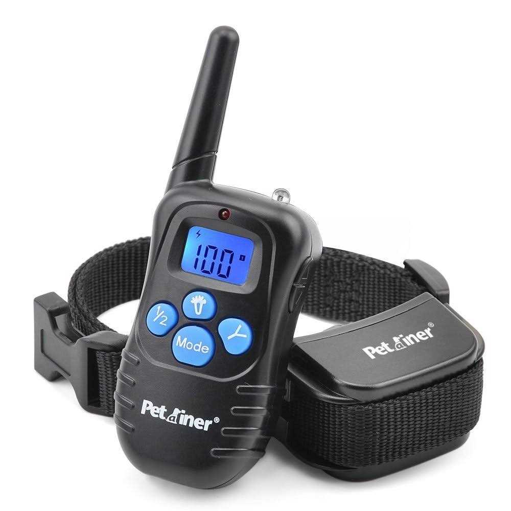 Petrainer Rechargeable Dog Shock Collar with Remote Dog Training Collar with Beep Vibration Shock Collar - Healthber