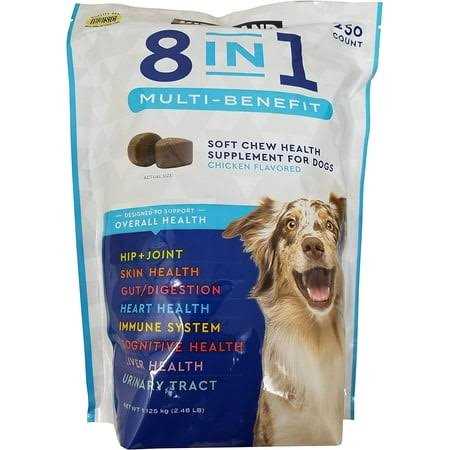 Kirkland Signature 8 in 1 Multi Benefit Soft Chew for Dogs - Healthber