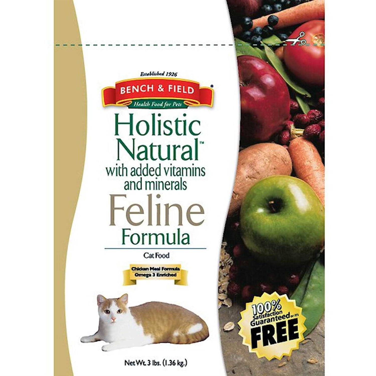 Bench & Field Holistic Natural Cat Food - Healthber