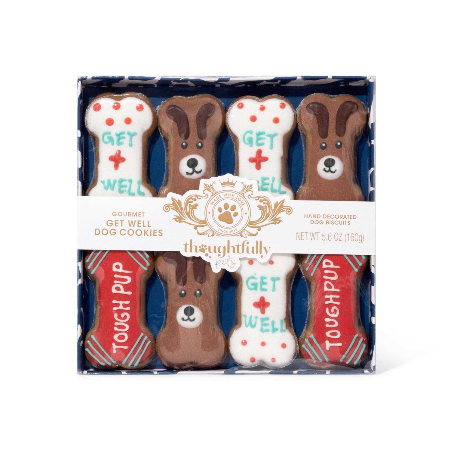 Thoughtfully Pets Get Well Dog Cookies Gift Set - Healthber