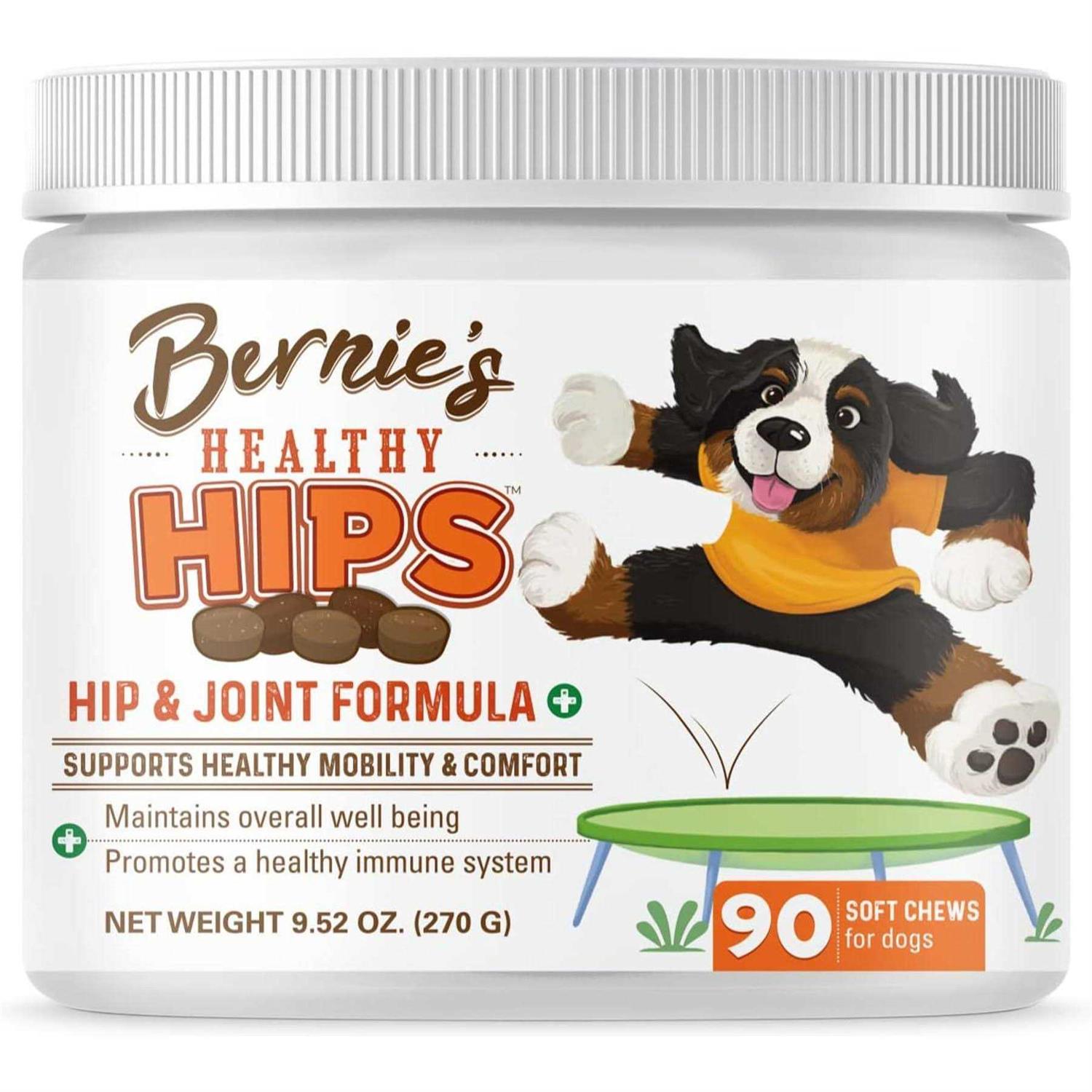 Bernie’s Healthy Hips Daily Dog Hip and Joint Supplement - Healthber