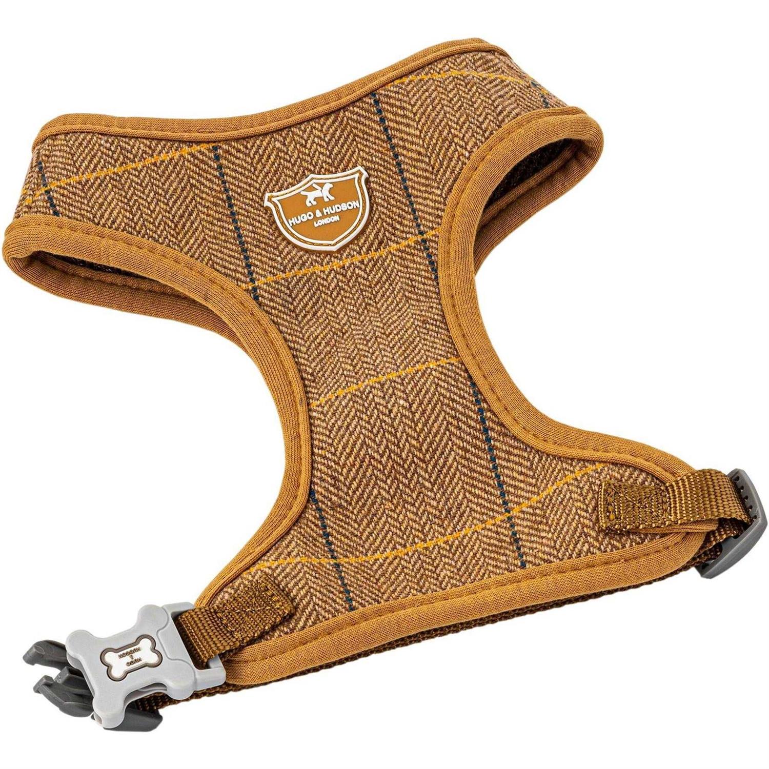 HUGO & HUDSON Tweed Dog Harness Vest - Healthber