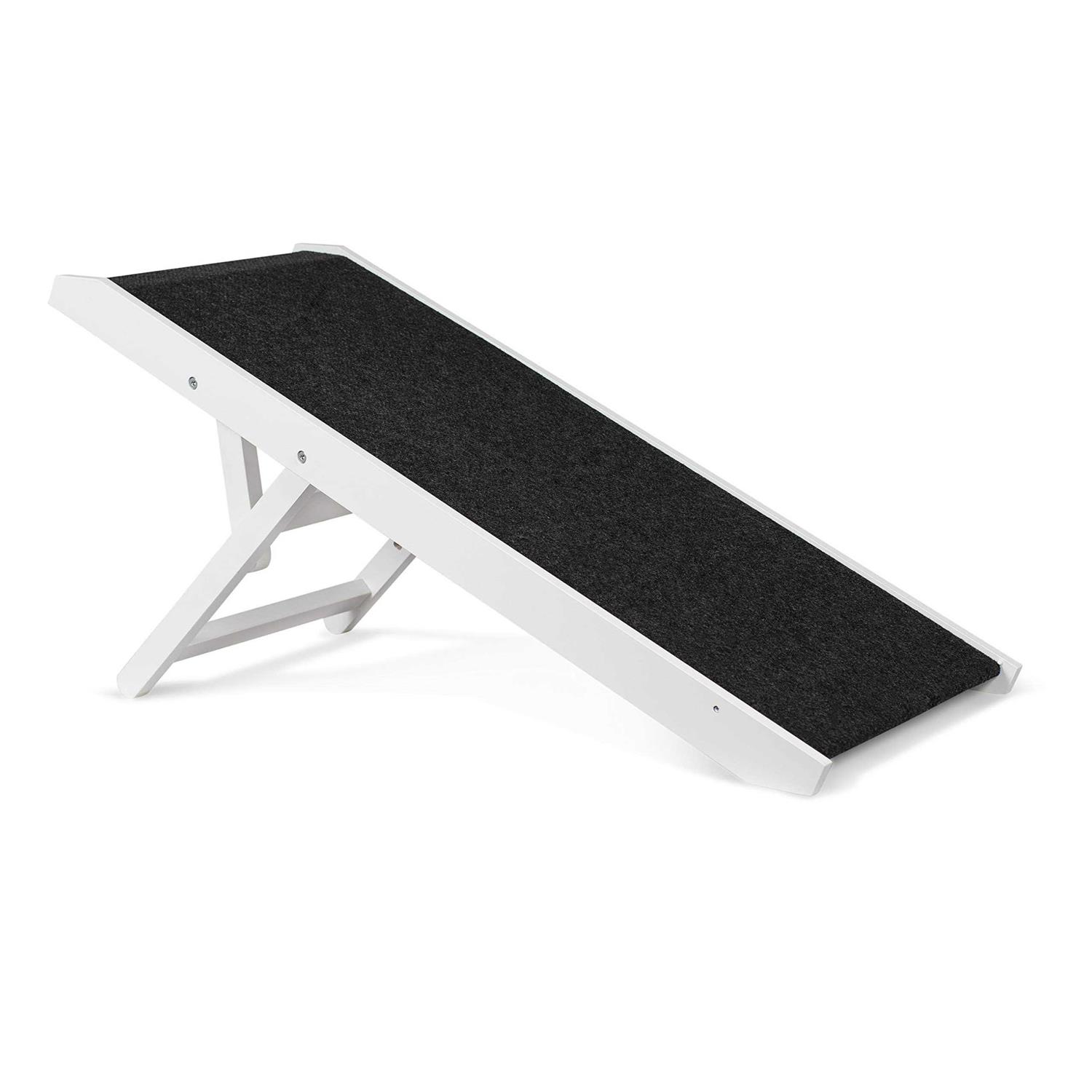 Birdrock HOME Adjustable Dog Ramp for Low Beds or Couches - Healthber