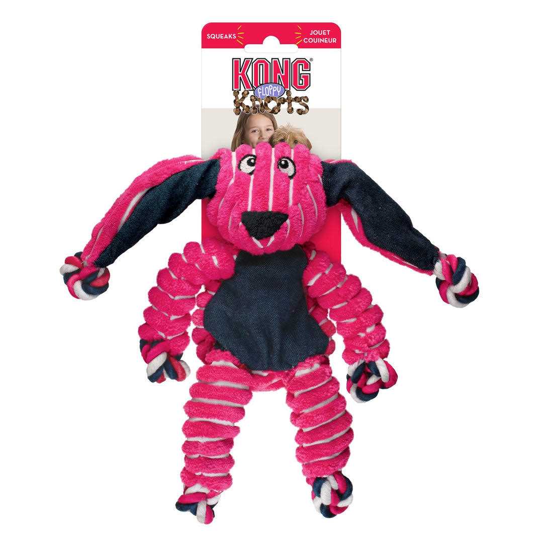 KONG Floppy Knots Bunny Dog Toy - Healthber