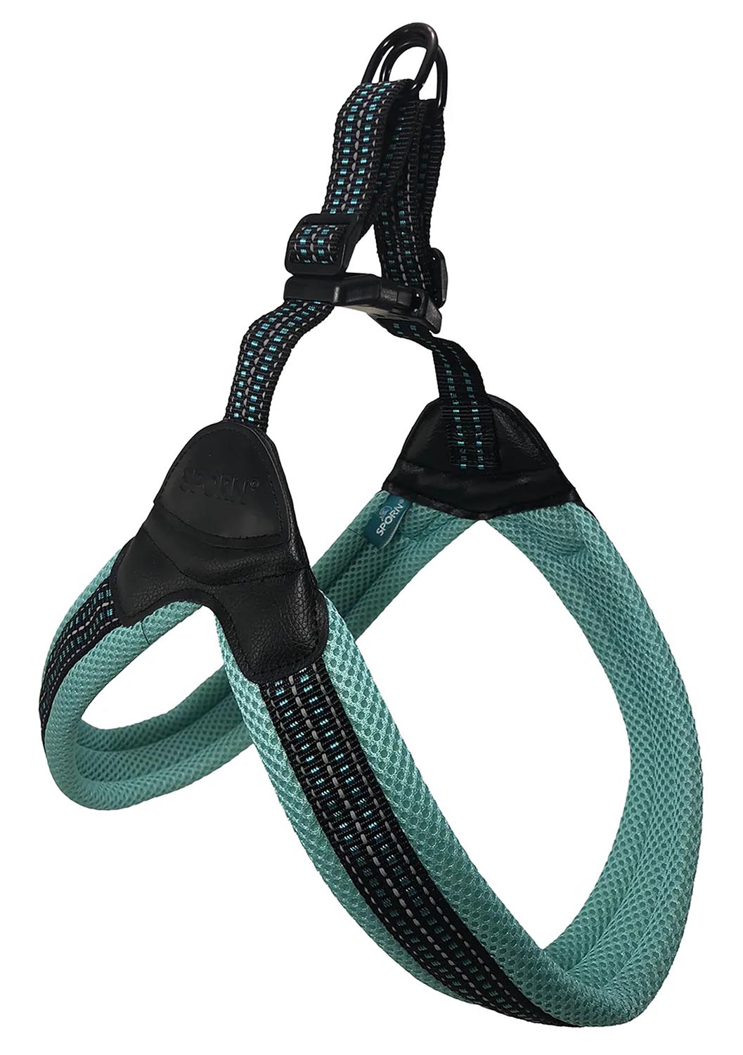 Sporn Easy Fit Mesh Harness, Blue - Healthber