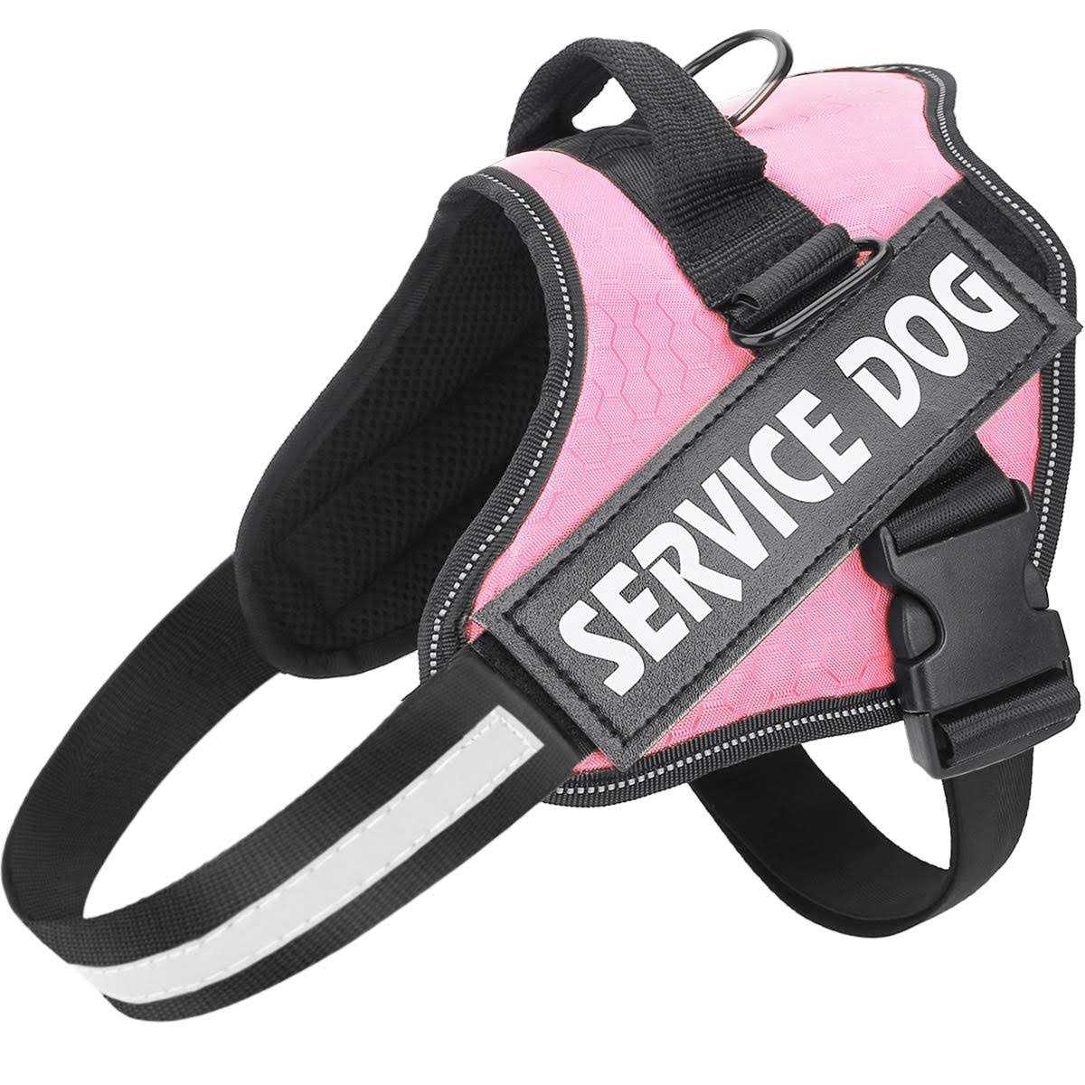 MUMUPET Service Dog Harness, No Pull Easy On and Off Pet Vest Harness - Healthber
