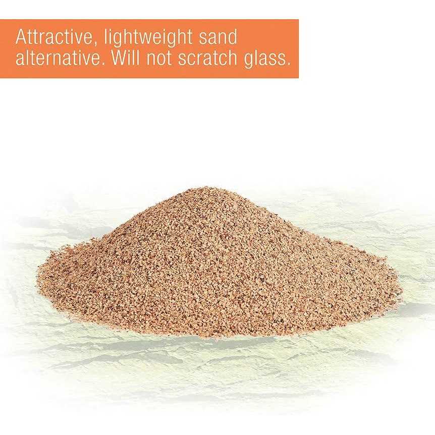 Zilla Desert Blend Ground English Walnut Shells Reptile Bedding - Healthber