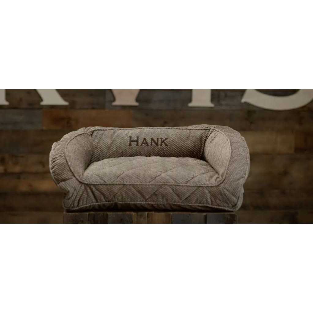 Orvis ComfortFill-Eco Bolster Dog Bed - Healthber