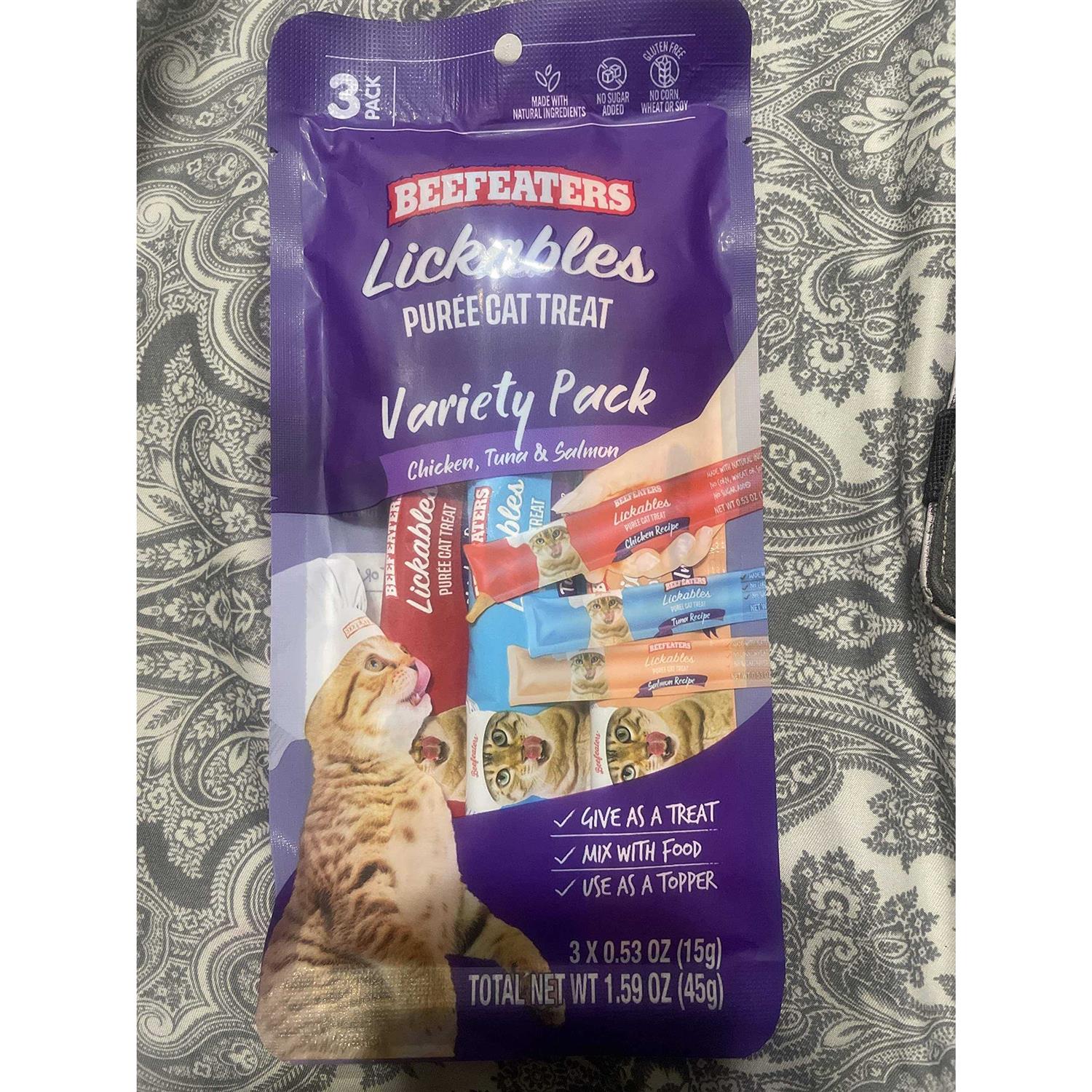 Beefeaters Lickables Puree Cat Treats - Healthber