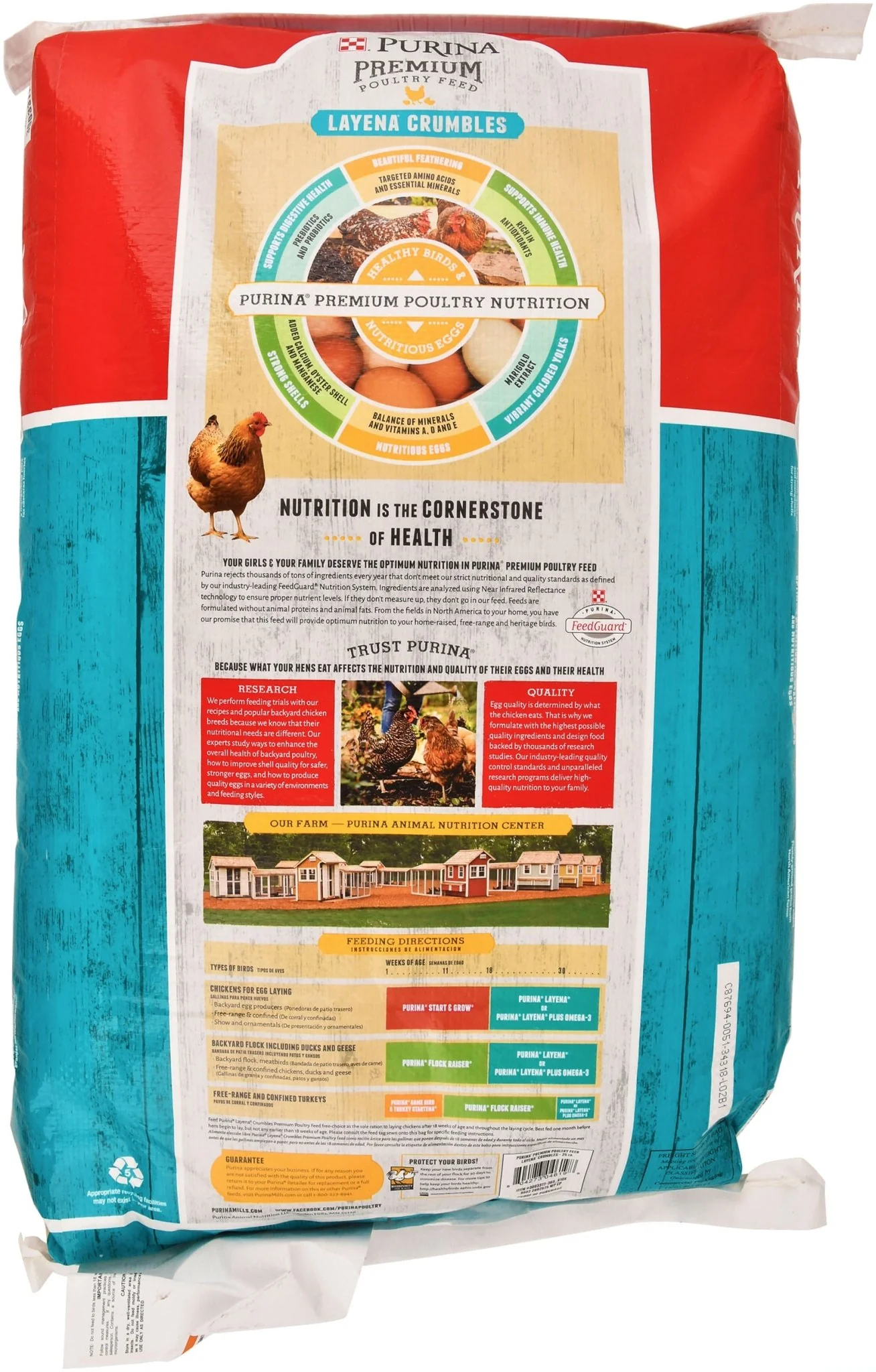 Purina Layena Crumbles - Healthber