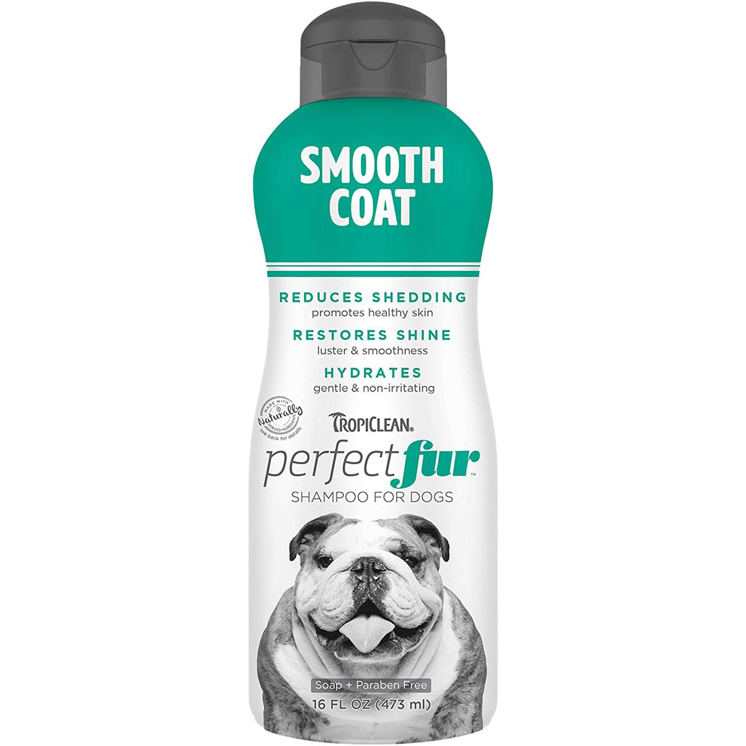 TropiClean PerfectFur Smooth Coat Shampoo for Dogs - Healthber
