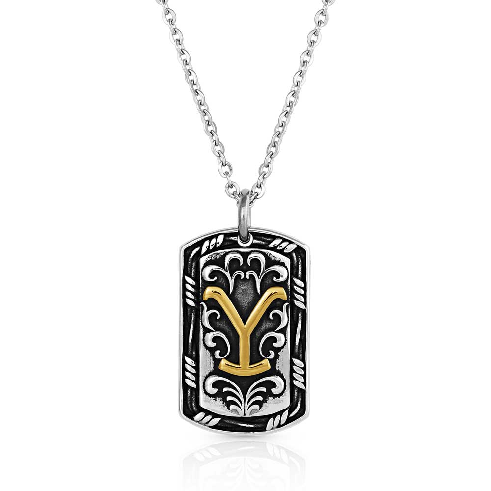 Yellowstone Strong Dog Tag Necklace - Healthber