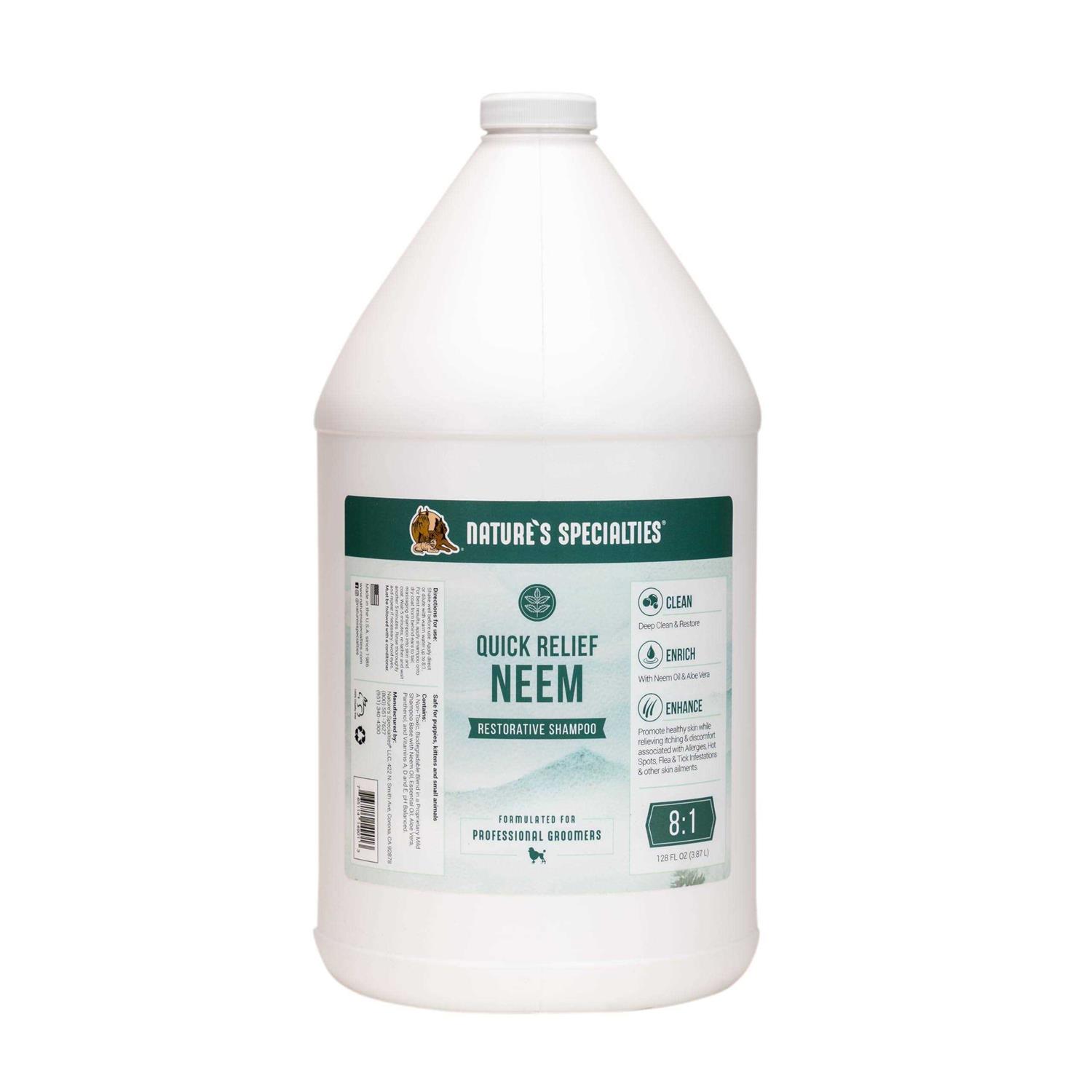 Nature’s Specialties Quick Relief Neem Shampoo for Pets - Healthber