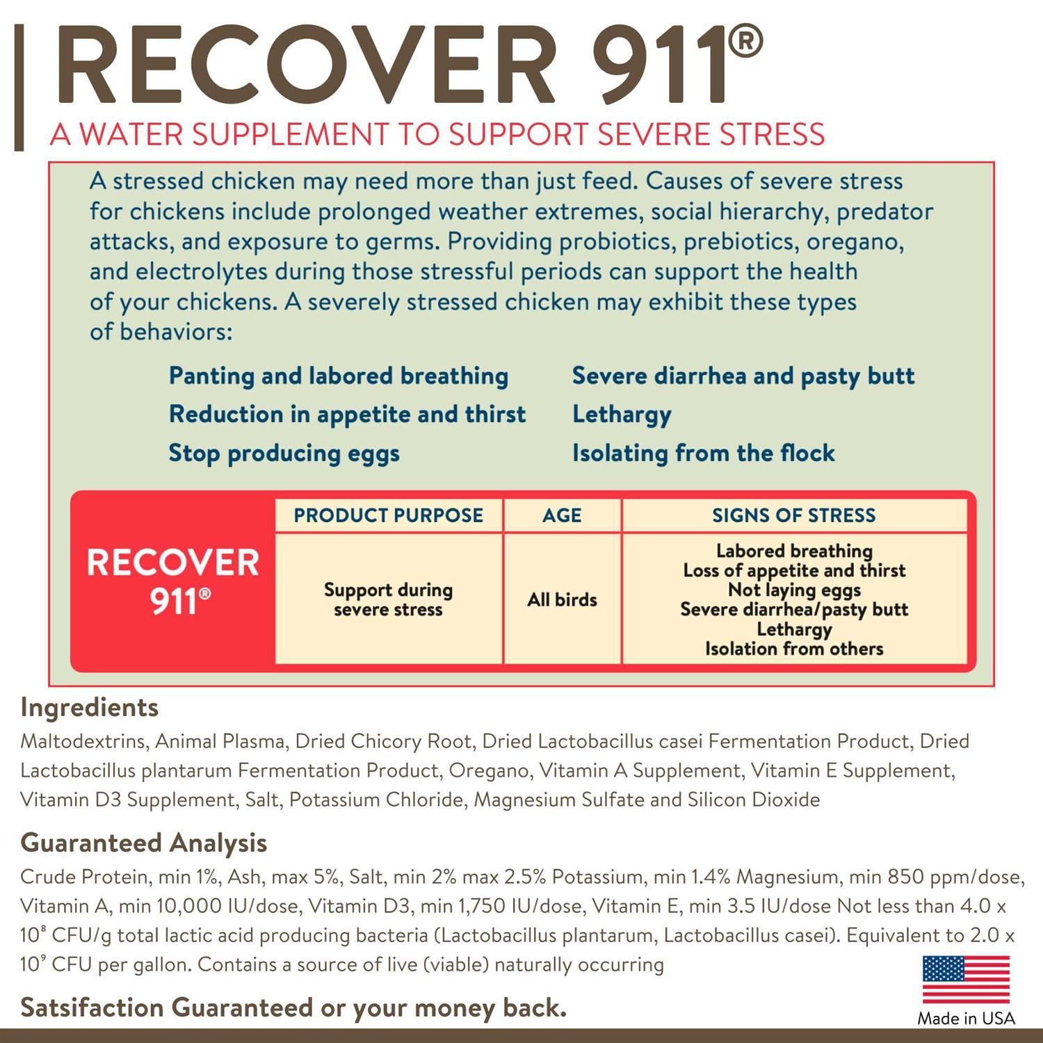 FlockLeader Recover 911 - Healthber