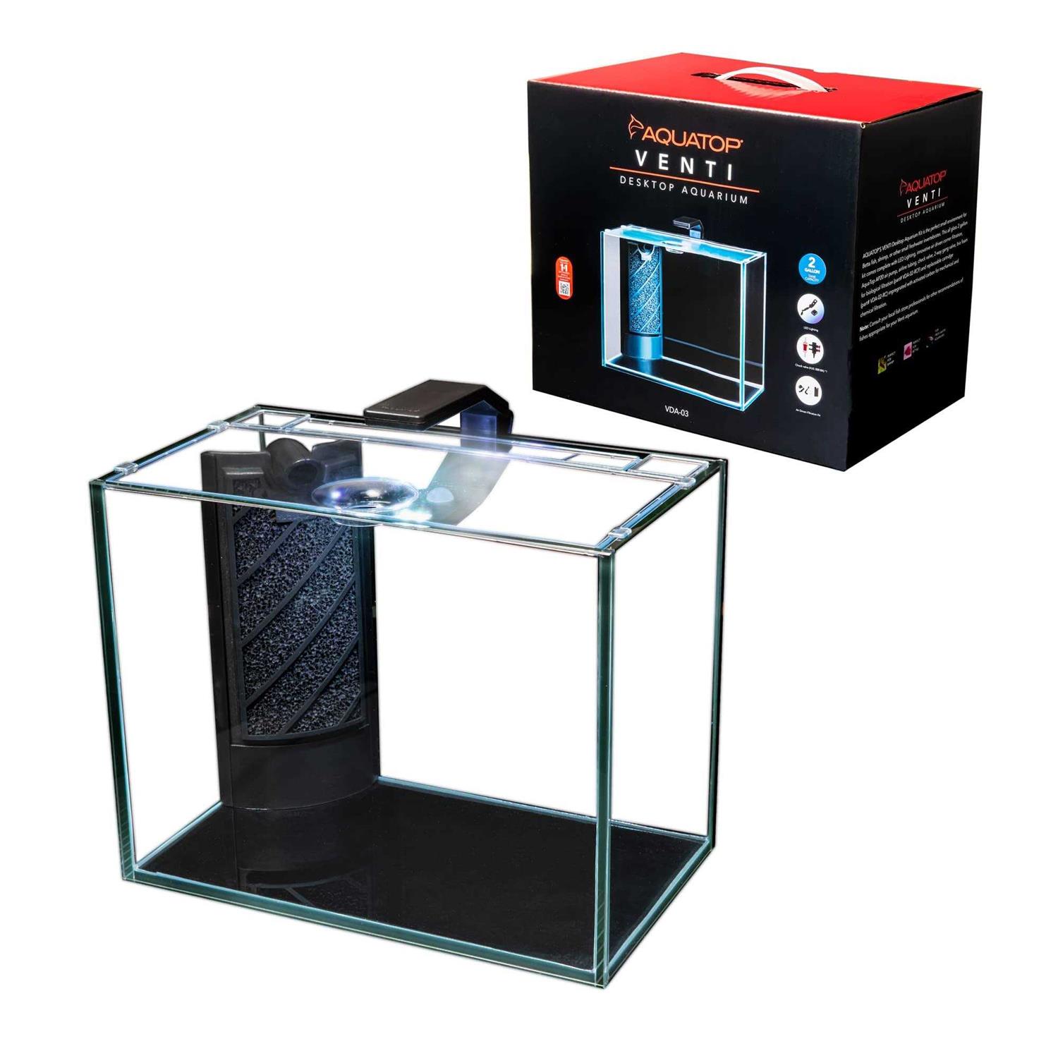 Aquatop Venti Desktop Aquarium Kit - Healthber