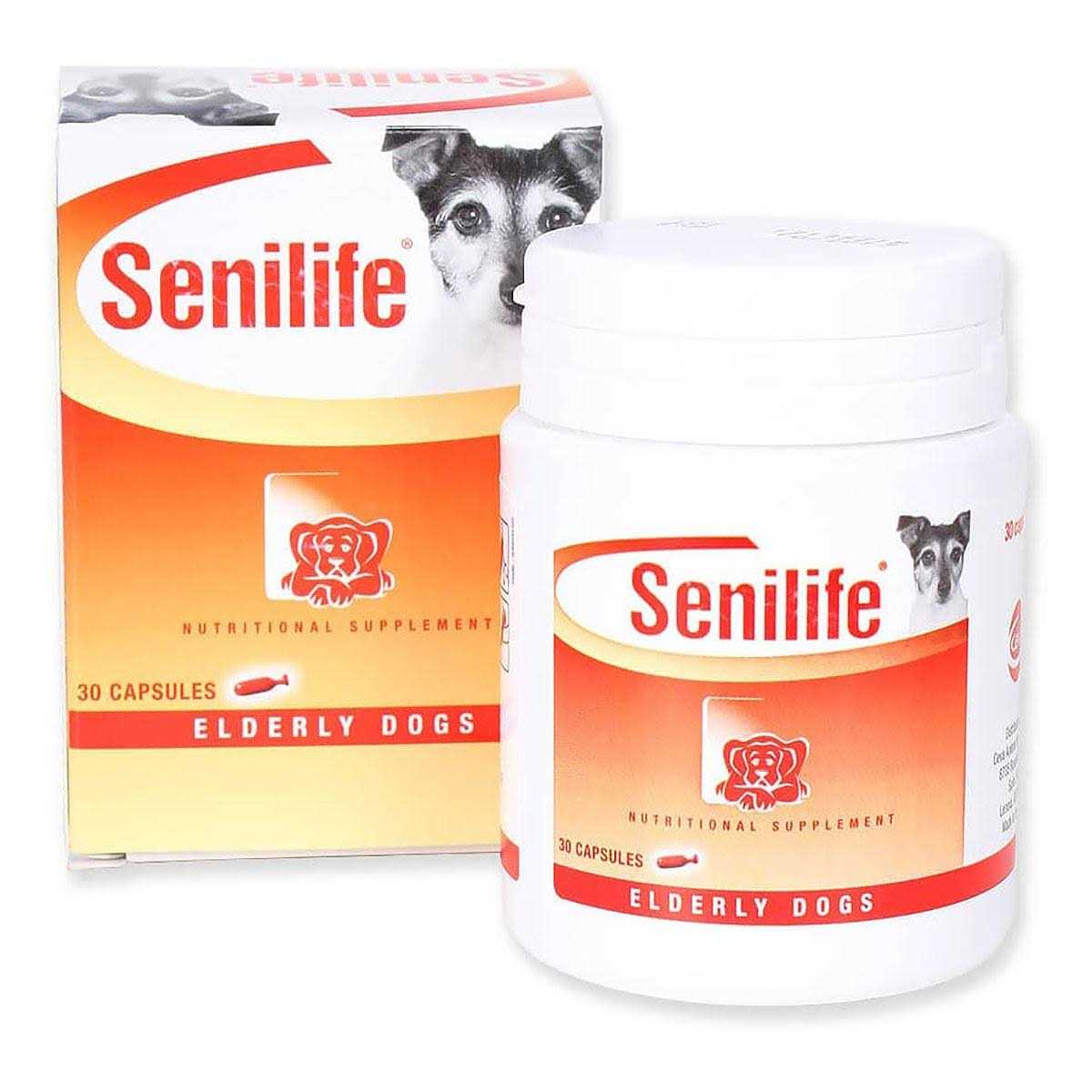 Ceva Animal Health D59010b Senilife Nutritional Supplement for Elderly Dogs - Healthber