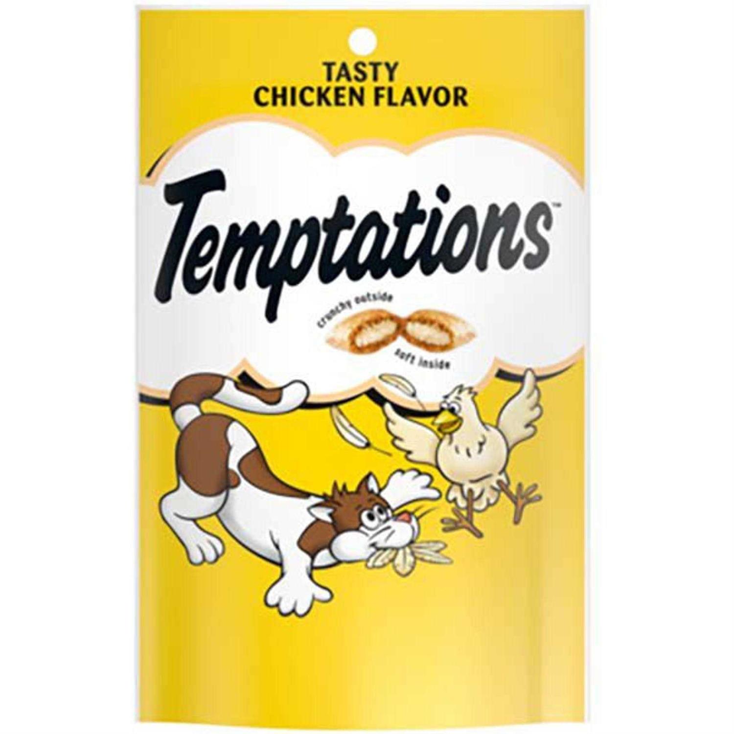 Temptations Tasty Chicken Flavor Cat Treats - Healthber