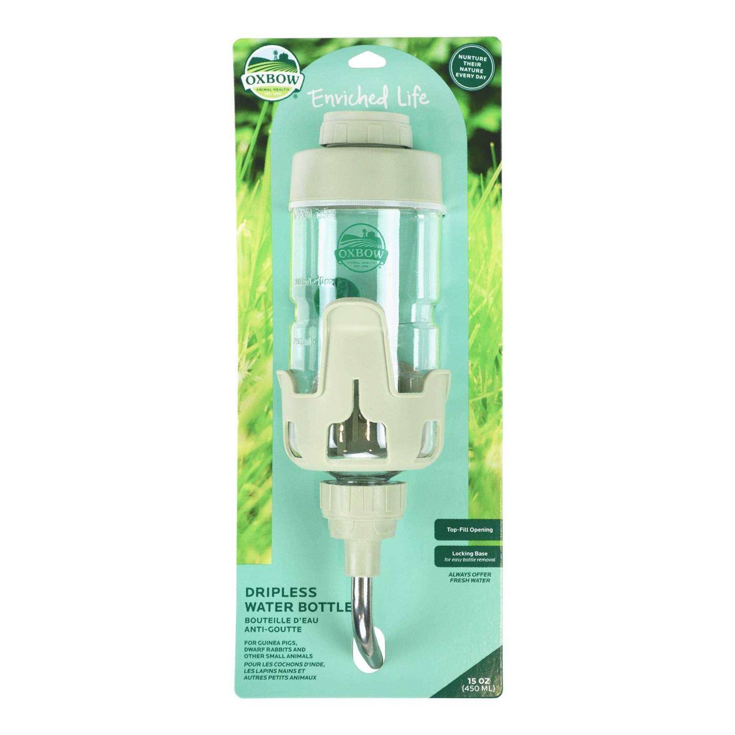 Oxbow Enriched Life Dripless Water Bottle - Healthber