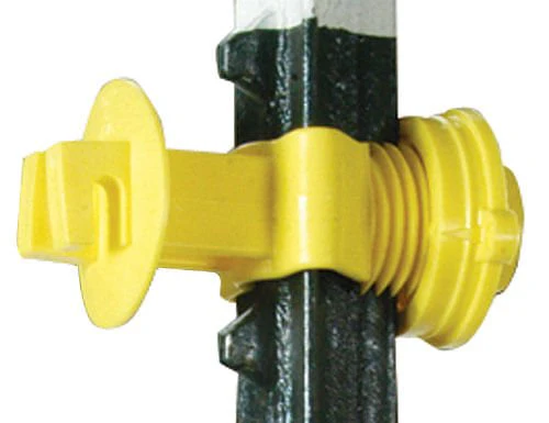 Dare Western Screw-Tight T-Post Insulators for Wire, pack of 25 - Healthber