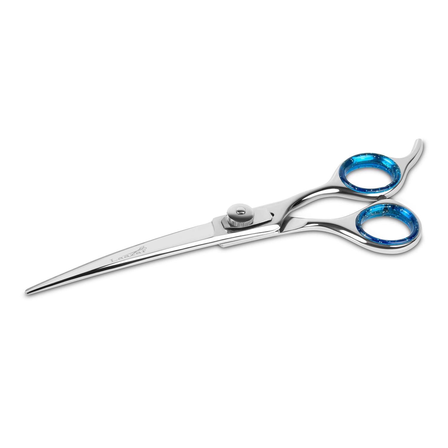 Laazar Pro Shears Curved Pet Grooming Shear - Healthber