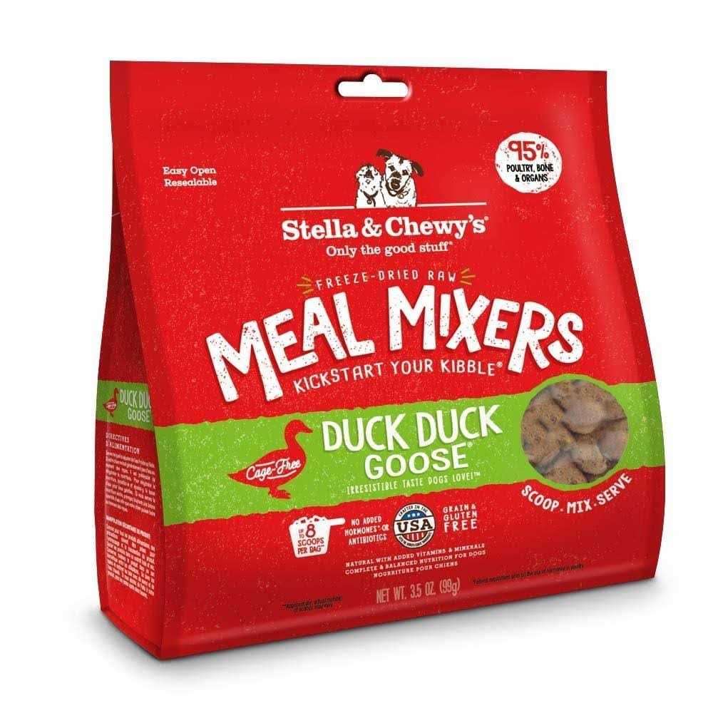 Stella & Chewy’s Freeze Dried Duck Duck Goose Meal Mixers Dog Food - Healthber