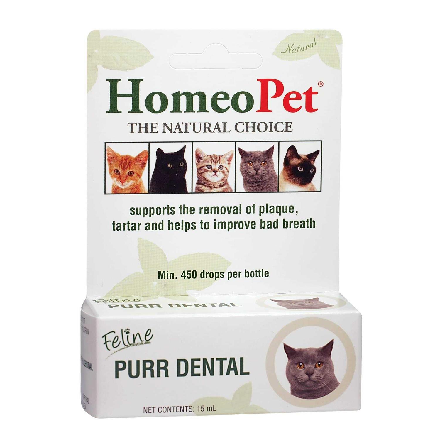 HomeoPet Feline Purr Dental for Cats - Healthber