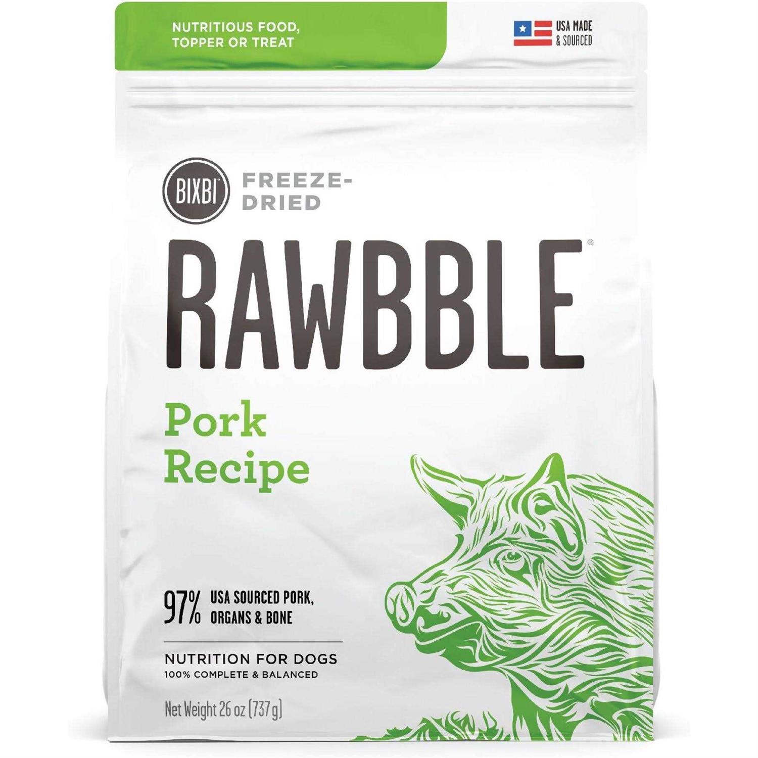 Bixbi Rawbble Freeze-Dried Dog Food - Healthber
