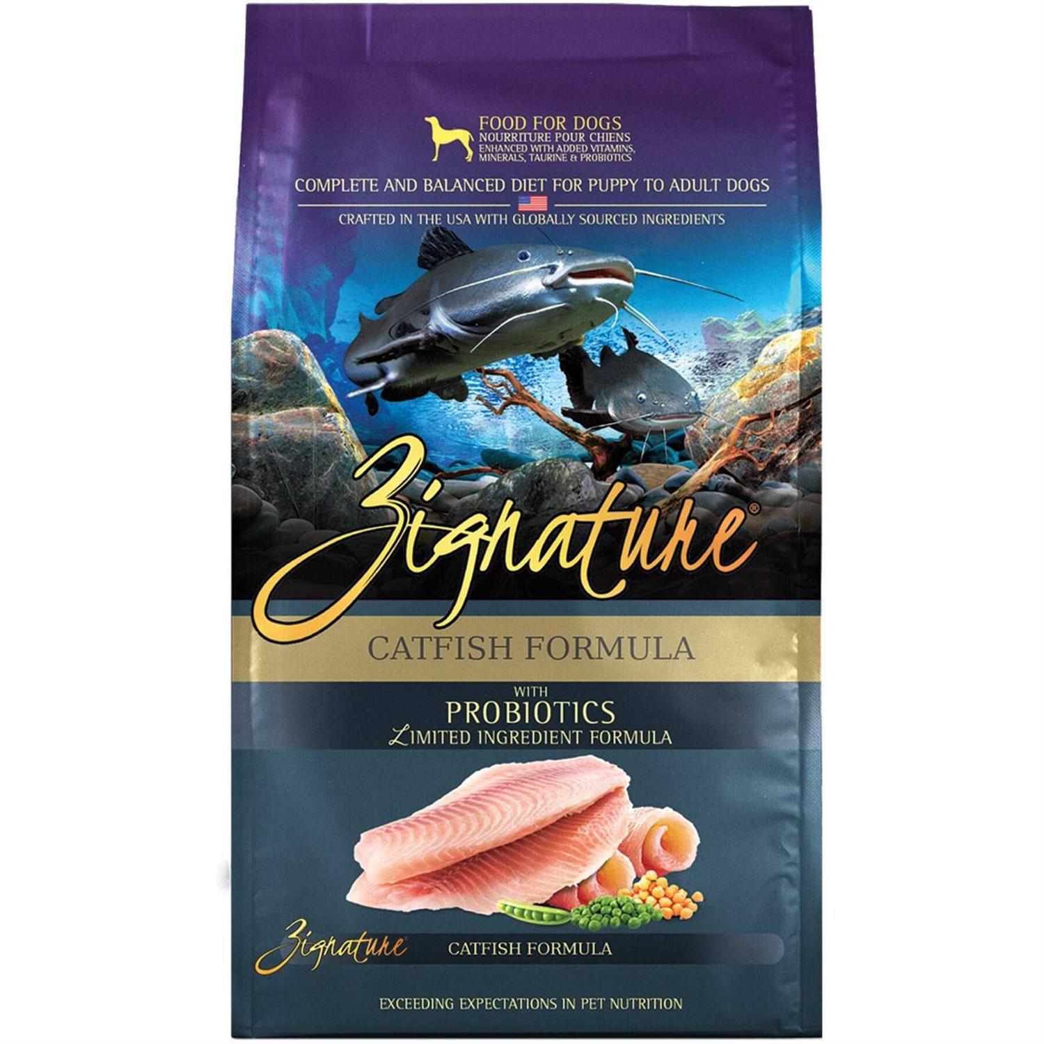 Zignature Catfish Limited Ingredient Formula Dry Dog Food - Healthber