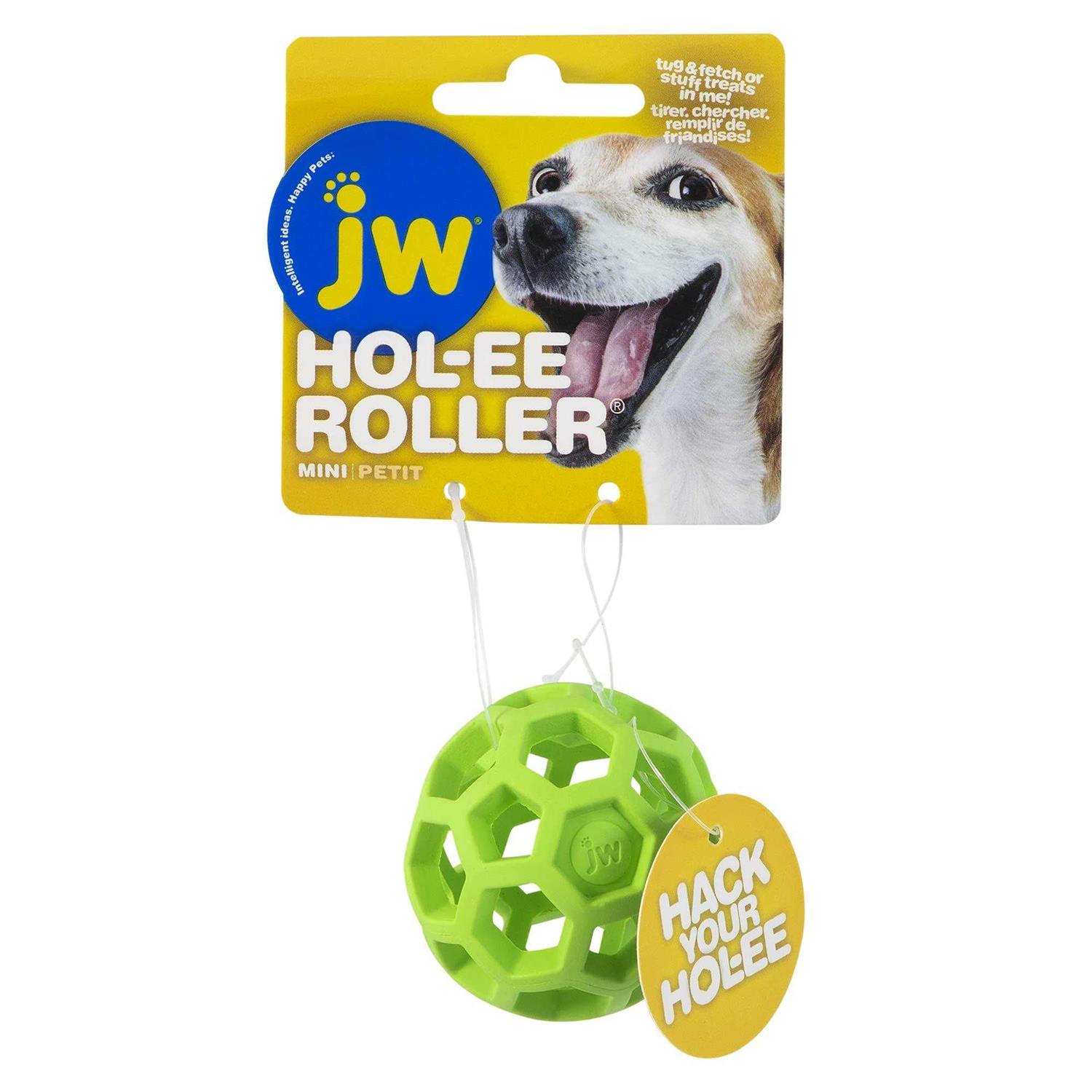 JW Hol-ee Proten Roller Dog Toy - Healthber